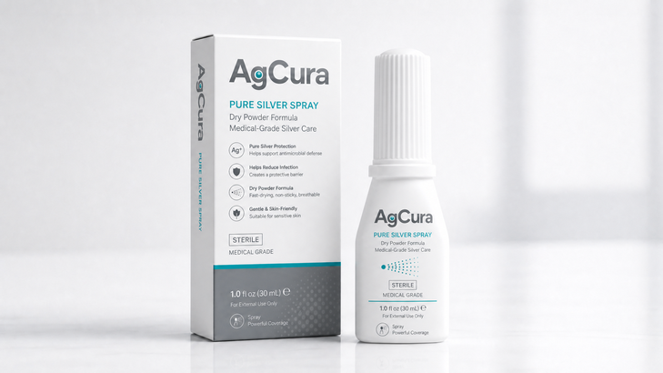 AgCura 純銀噴劑 乾粉